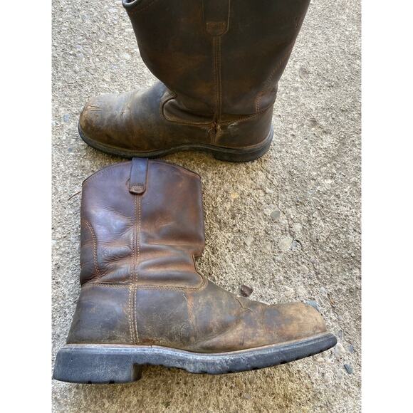Red Wing Mens Dynaforce 1172 Waterproof Pull On Steel Toe Boots Size 11.5 D